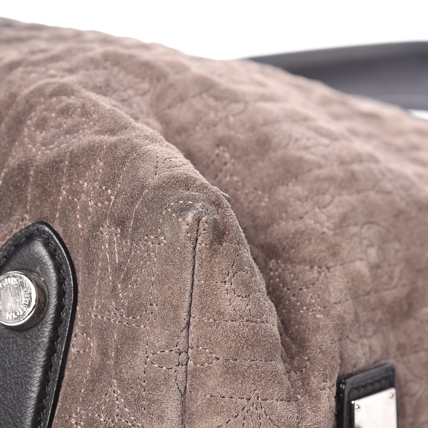 Louis Vuitton Monogram Suede Antheia Hobo PM BBrown 13 of 15