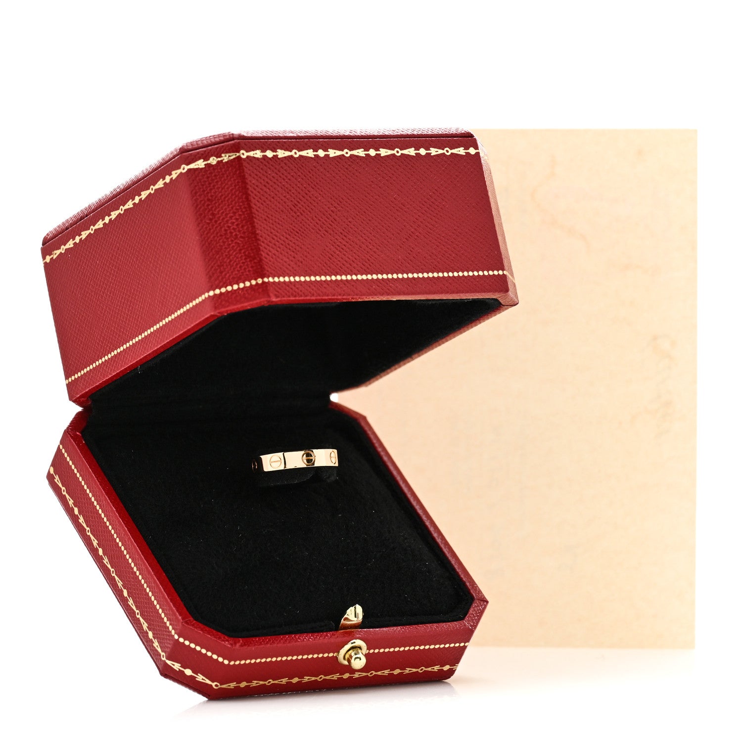 Cartier 18K Yellow Gold 3.5mm LOVE Wedding Band Ring 49 4.75 4 of 4
