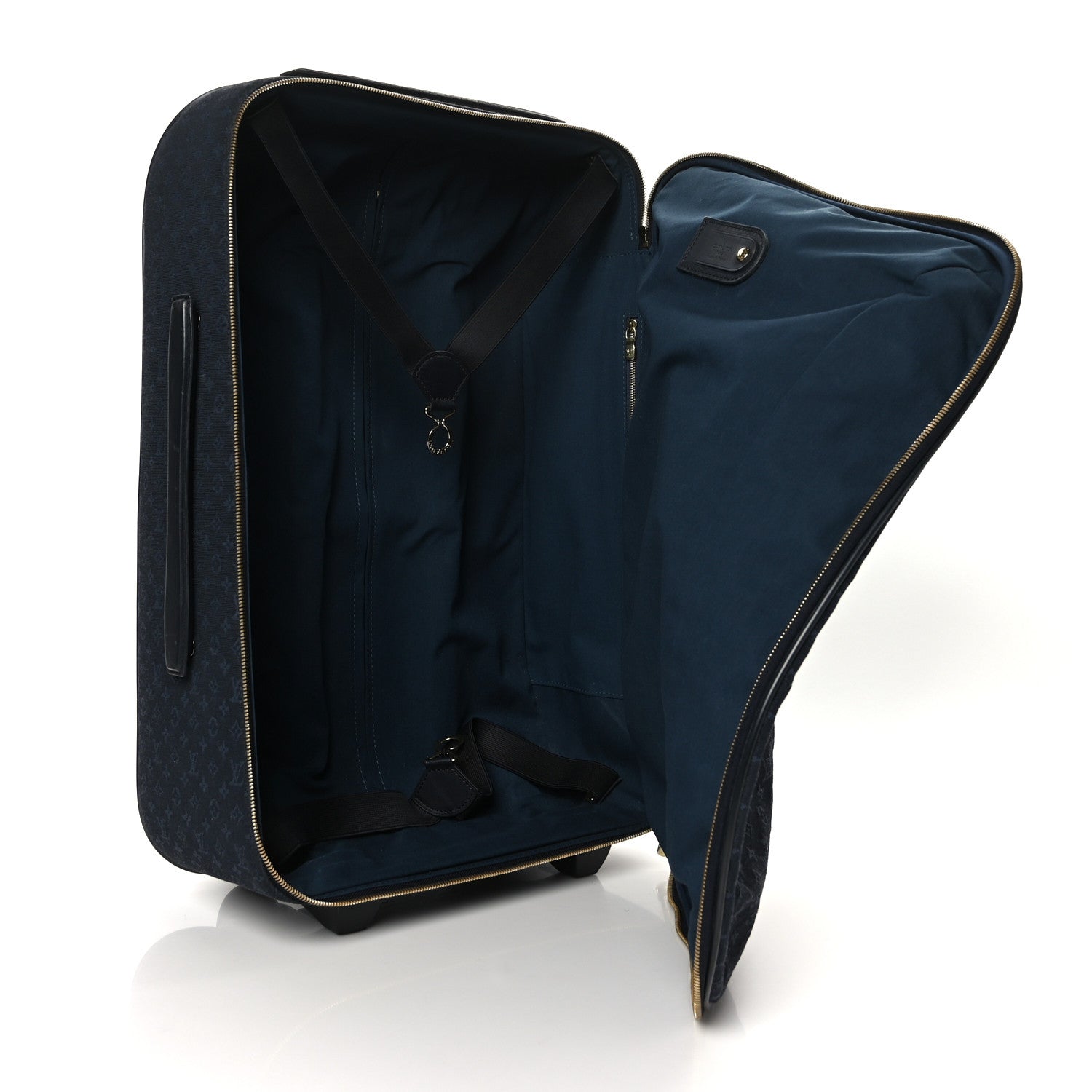 Louis Vuitton Mini Monogram Rolling Luggage Blue 4 of 8