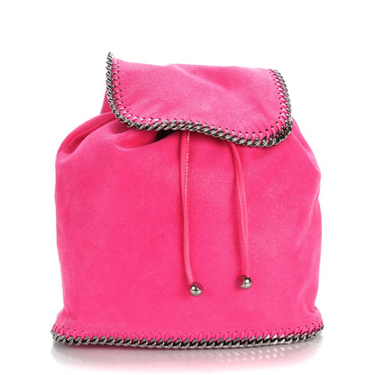 Stella McCartney Shaggy Deer Falabella Backpack Pink Fluo 1 of 9