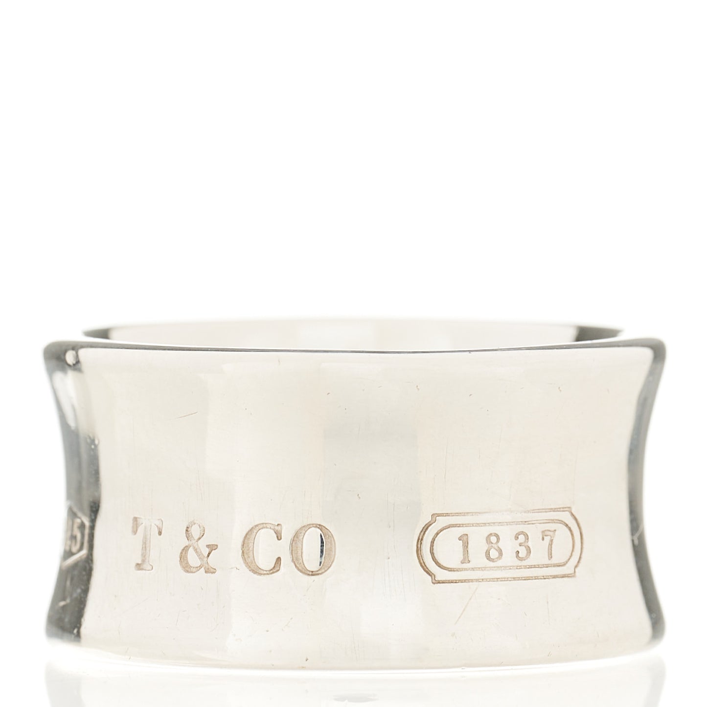 Sterling Silver Wide 1837 Ring 60 9.25
