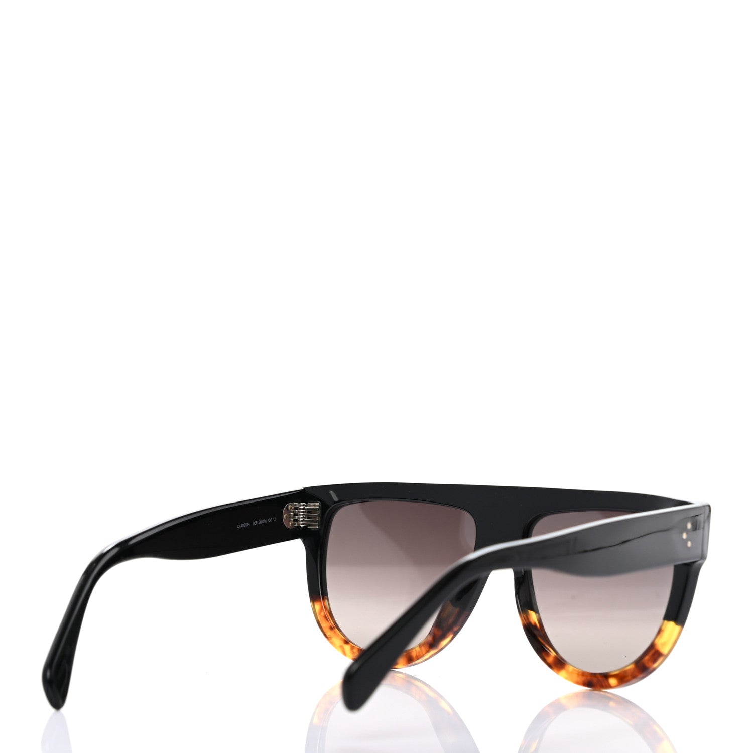 Chloe CELINE Shadow Sunglasses CL4001IN Black Havana 4 of 6