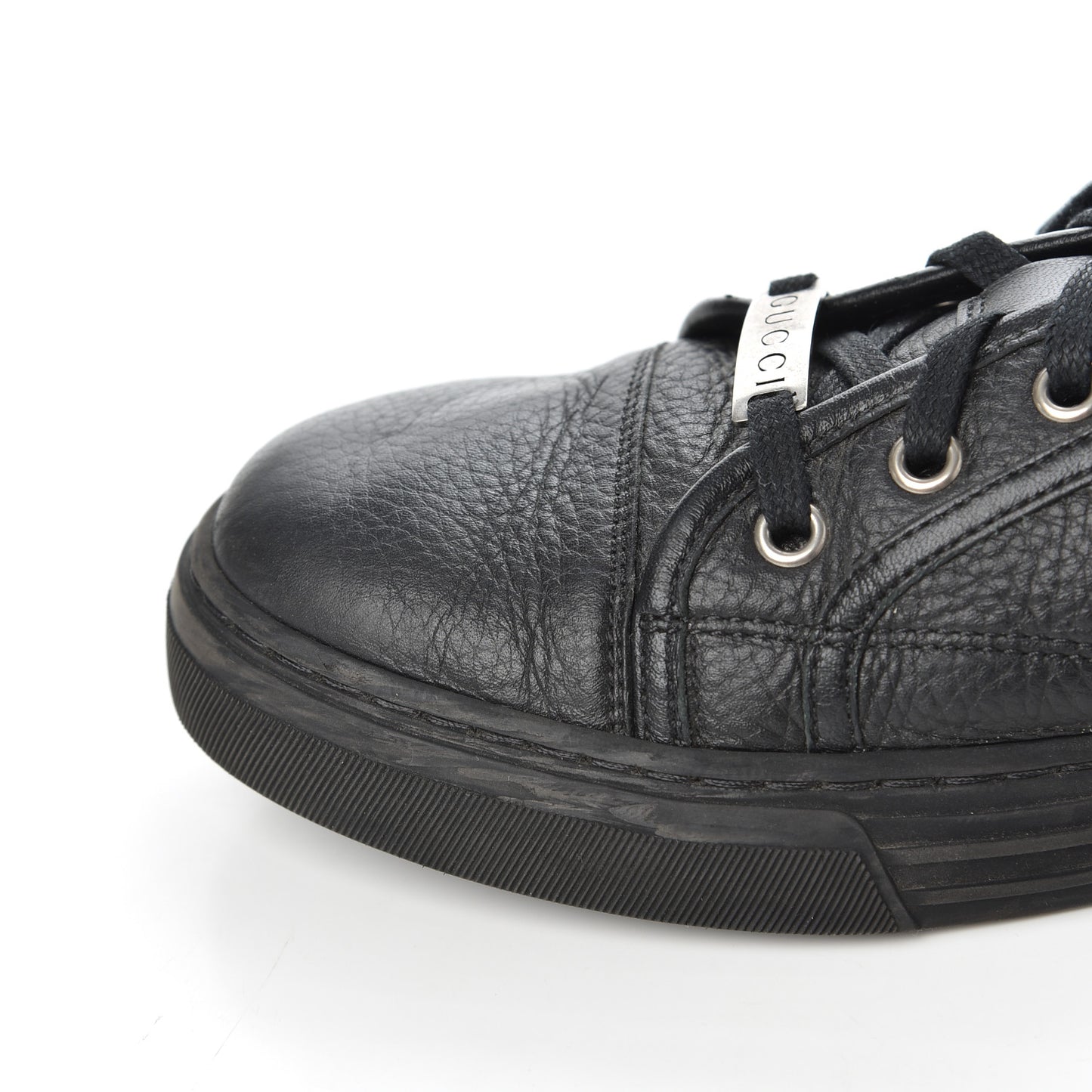 Nappa Mens Low Top Sneakers 9.5 Black