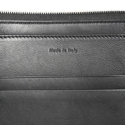 Celine Calfskin Large Made In Clutch Pouch Black 6 of 10