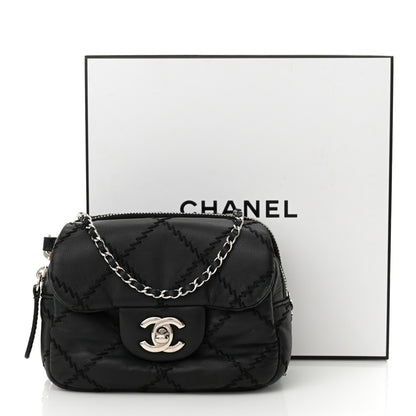 Chanel Lambskin Stitched New Mini Flap Black 13 of 13