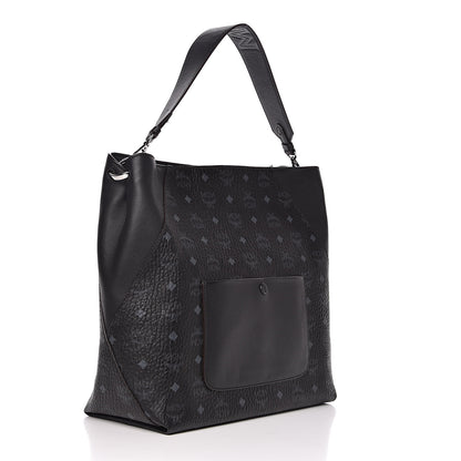MCM Visetos Large Klara Hobo Black 3 of 10