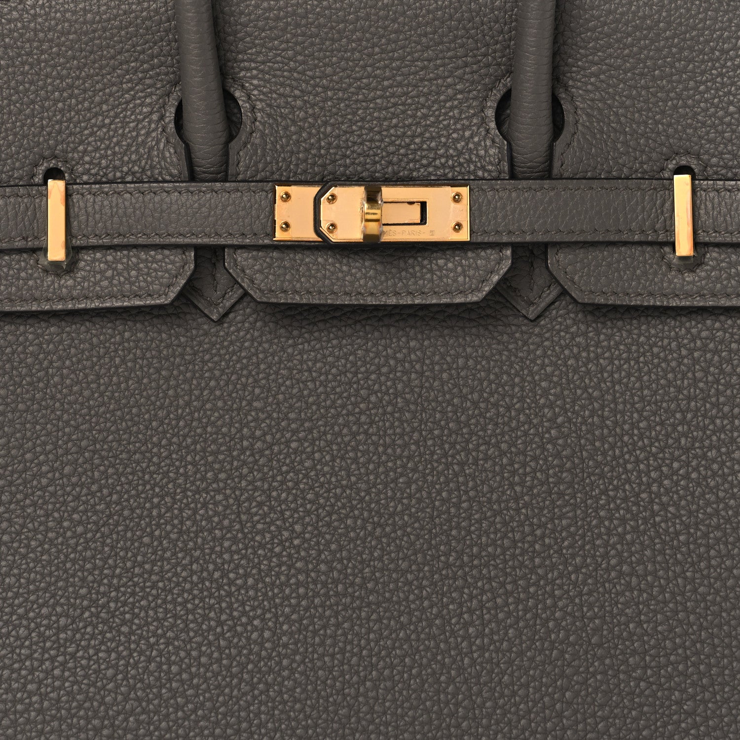 Hermes Togo Birkin 25 Etain 13 of 23