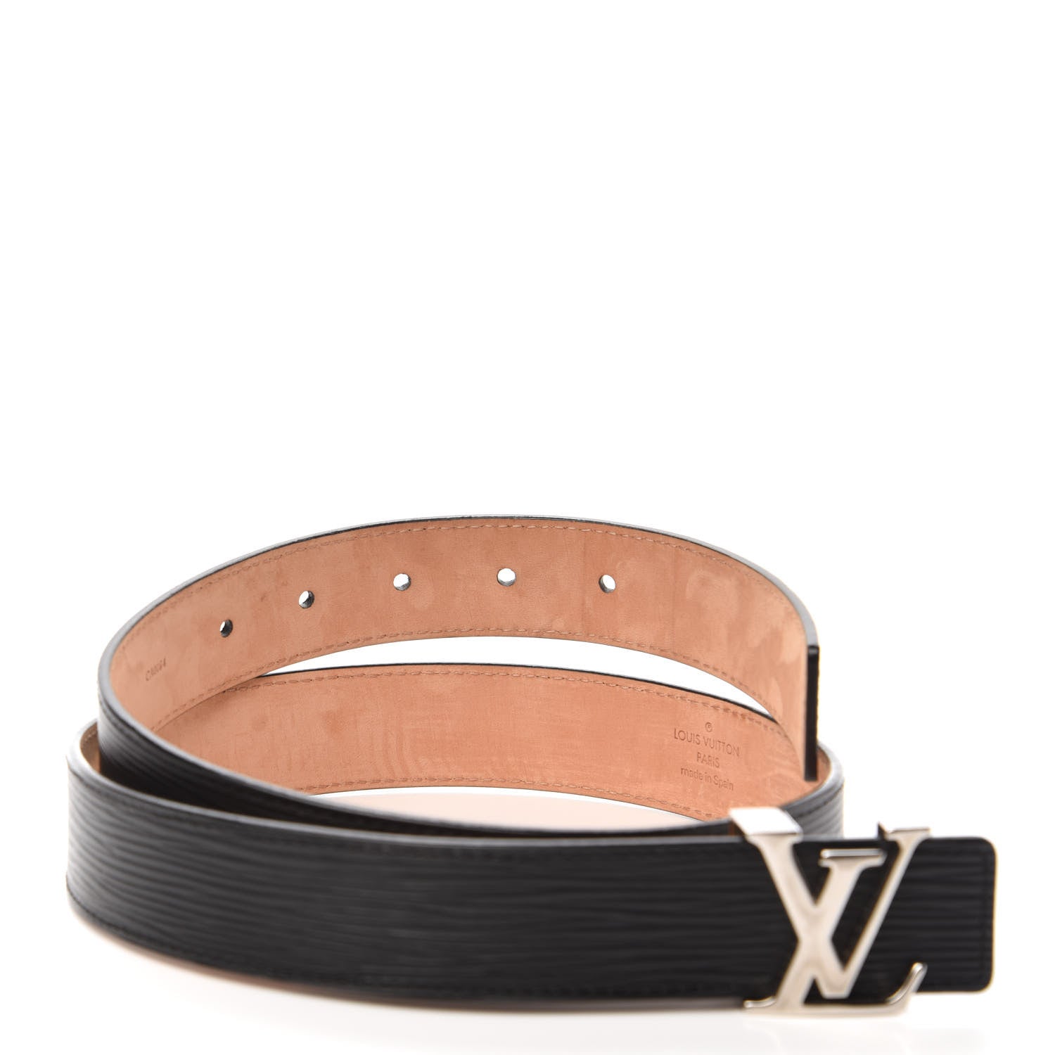 Louis Vuitton Epi 30mm LV Initiales Belt 80 32 Black 4 of 10