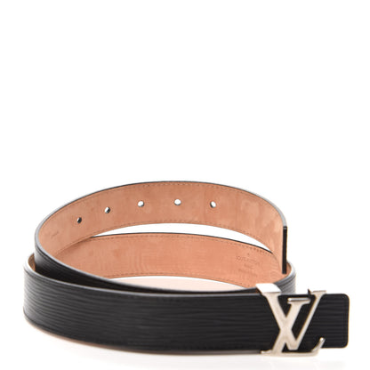 Louis Vuitton Epi 30mm LV Initiales Belt 80 32 Black 4 of 10