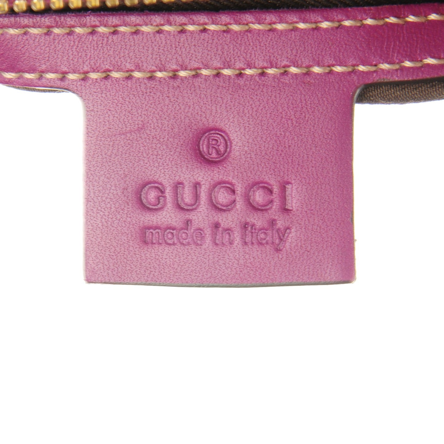 GG Plus Monogram Web Medium Joy Boston Purple