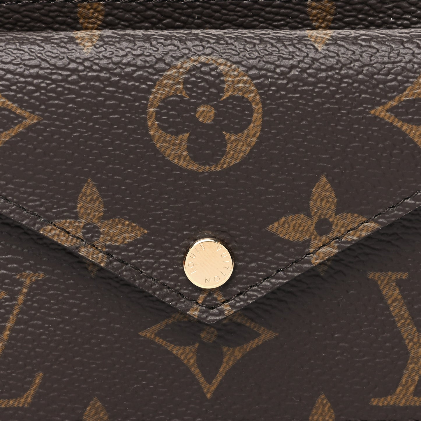 Monogram Recto Verso Card Holder Black