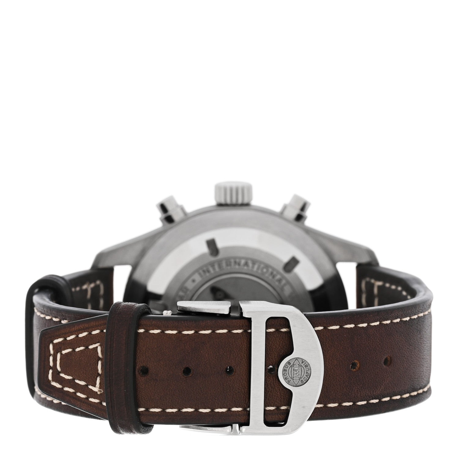 IWC Stainless Steel Calfskin 41mm Pilot Automatic Watch Black IW387903 3 of 5