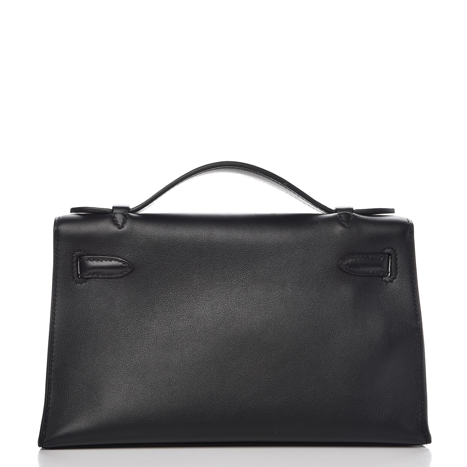 Hermes Swift Kelly Pochette Clutch Black 4 of 28