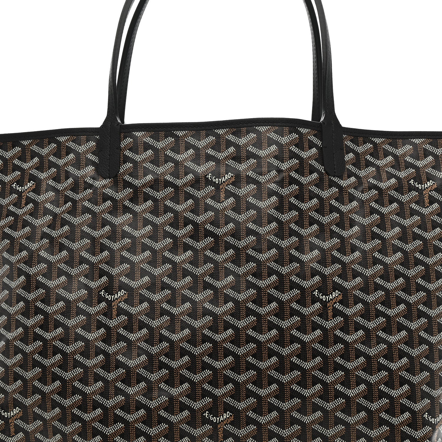 Goyard Goyardine Saint Louis GM Black 9 of 11