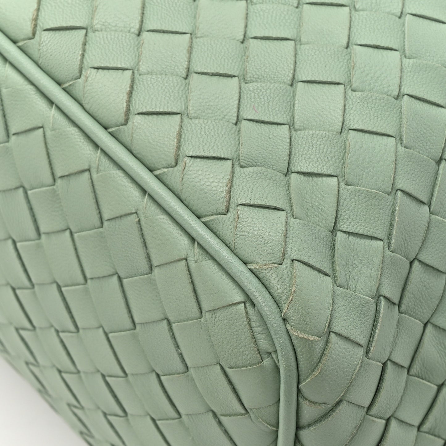 Nappa Intrecciato Ciambrino Bag New Sage