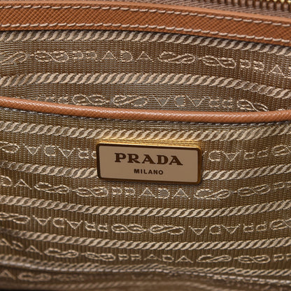 Prada Saffiano Lux Large Tote Caramel 8 of 12