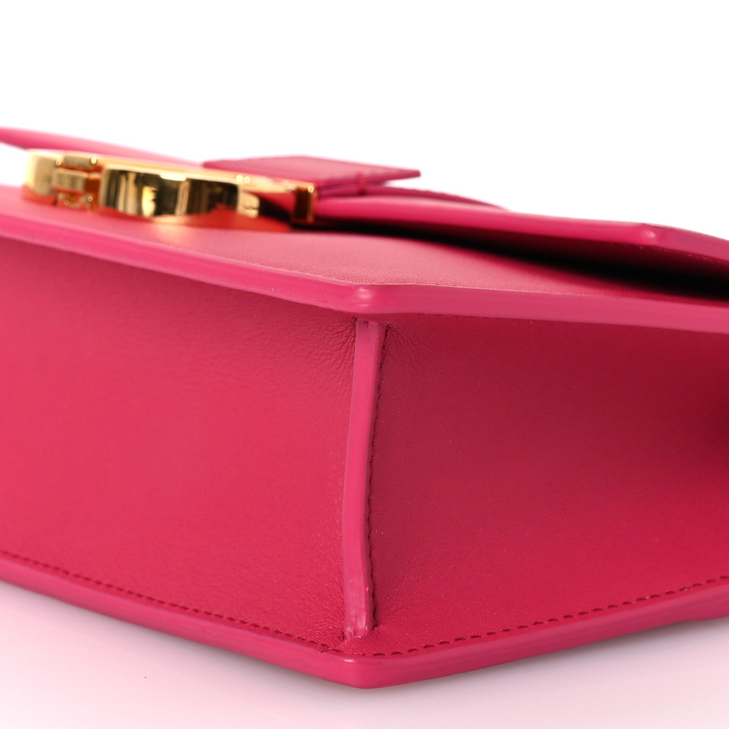 Christian Dior Grained Calfskin 30 Montaigne East West Chain Flap Bag Passion Pink 10 of 12