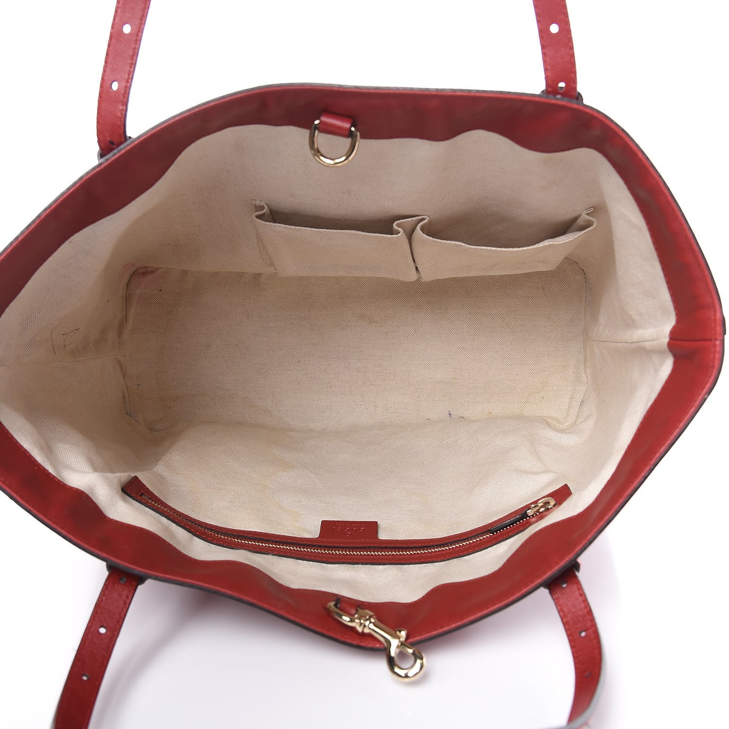 Patent Microguccissima Medium Nice Tote Rose Bed