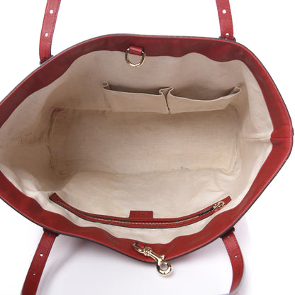 Gucci Patent Microguccissima Medium Nice Tote Rose Bed 5 of 15