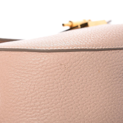 Chloe Grained Goatskin Drew Shoulder Bag Biscotti Beige 17 of 19