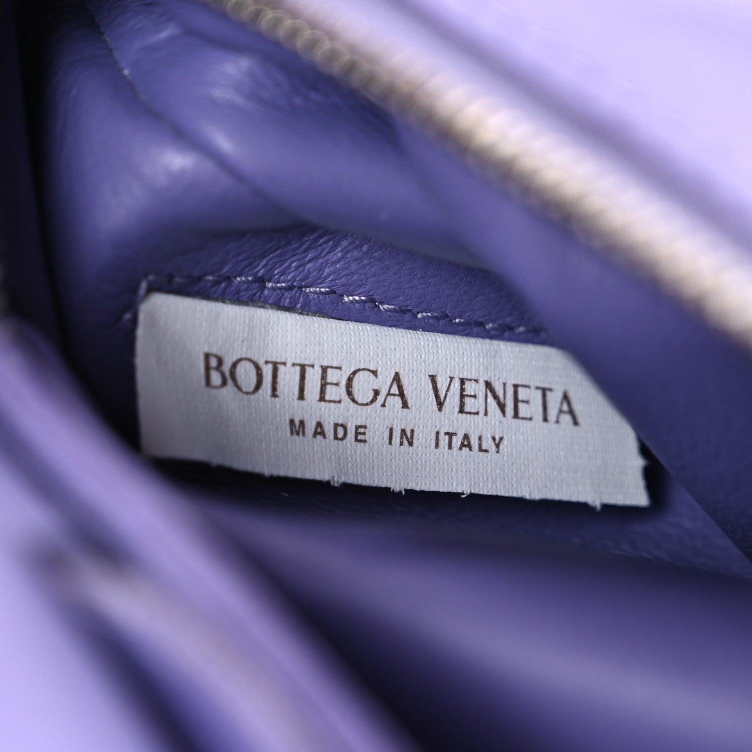 Bottega Veneta Lambskin Maxi Intreccio Cassette Crossbody Bag Wisteria 7 of 11