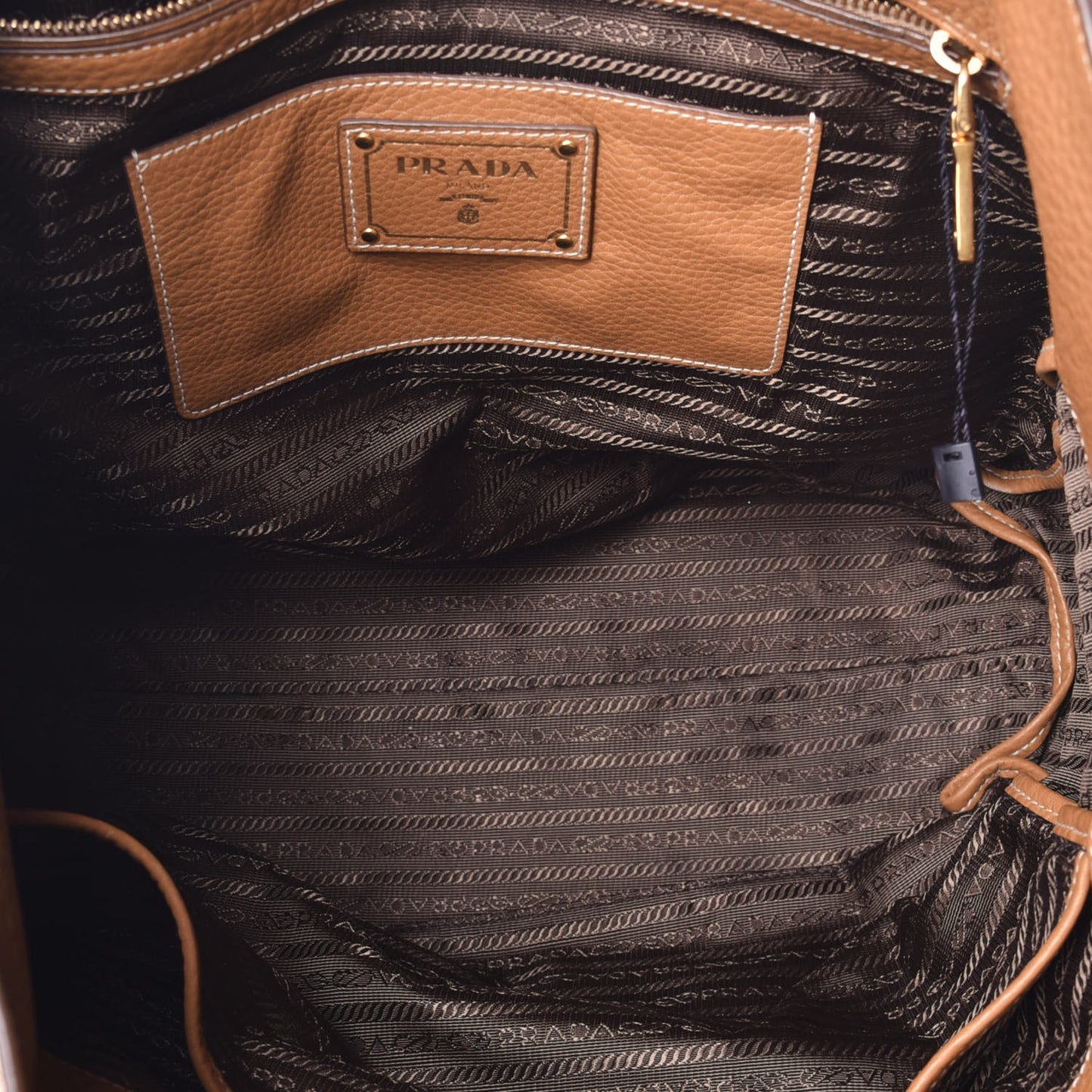 Vitello Daino Tote Caramel
