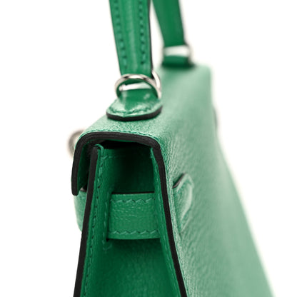 Hermes Chevre Mysore Mini Kelly Sellier 20 Menthe 11 of 13
