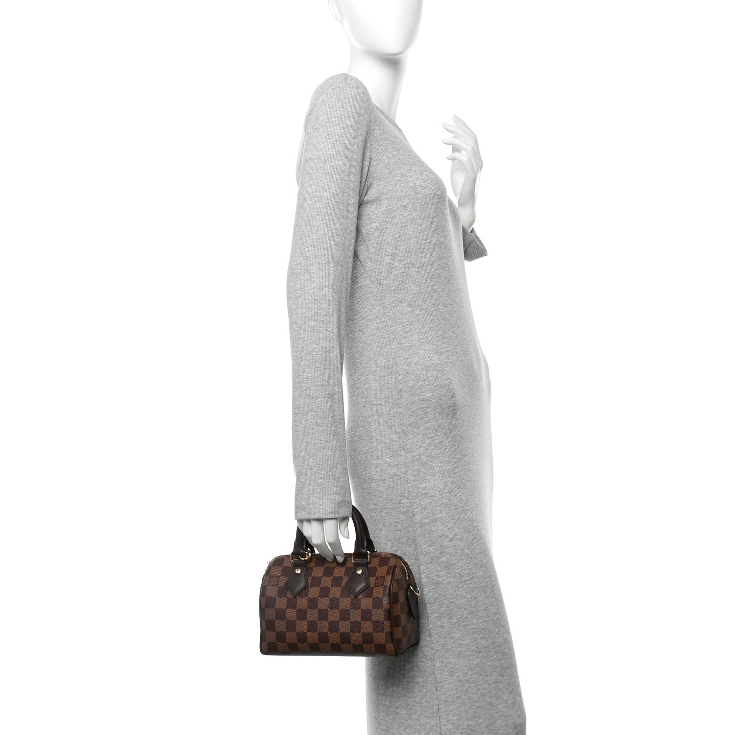 Louis Vuitton Damier Ebene Speedy Bandouliere 20 2 of 10