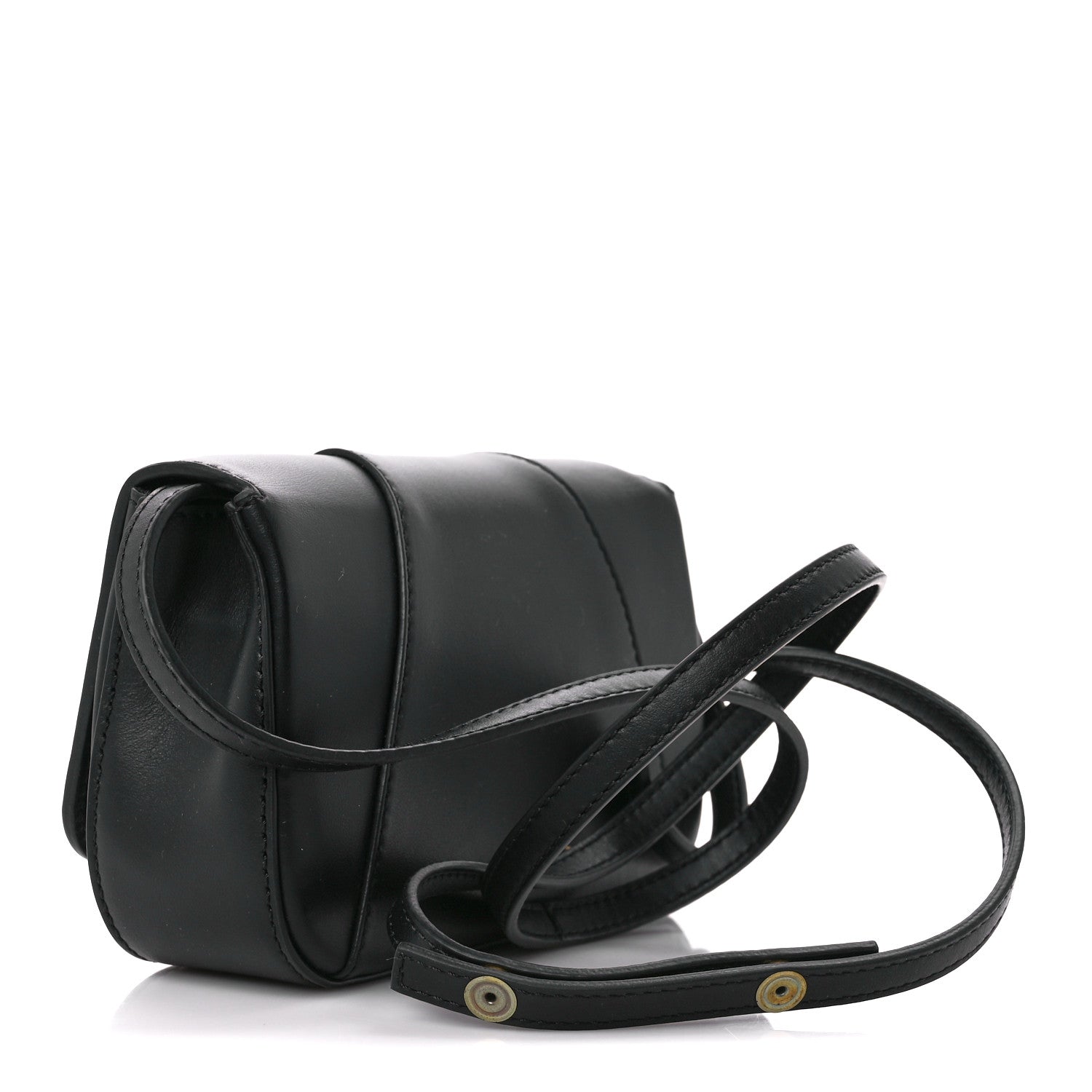 Versace Vitello Virtus Crossbody Black 3 of 11
