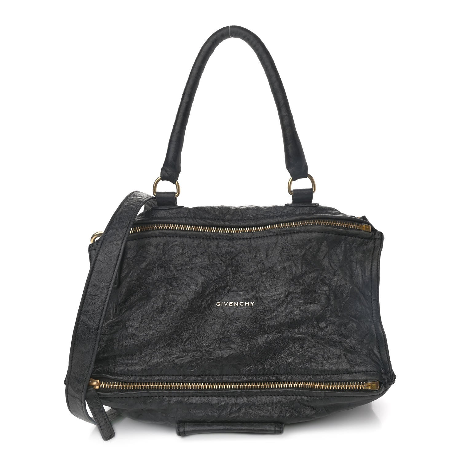 Givenchy Tumbled Sheepskin Large Pandora Black 1 of 15