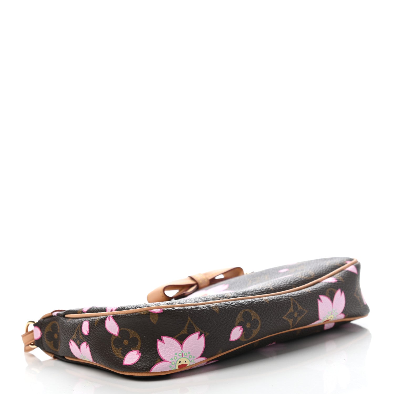 Louis Vuitton Monogram Cherry Blossom Pochette Accessories Brown 4 of 7