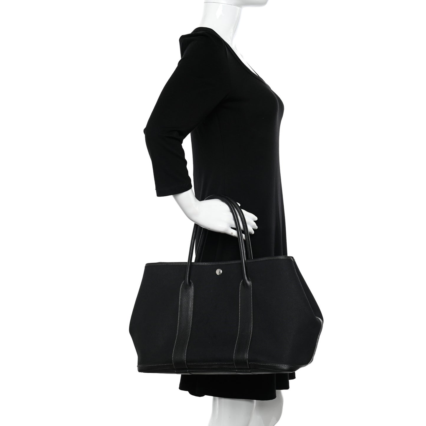 Toile Negonda Garden Party Tote 36 MM Black
