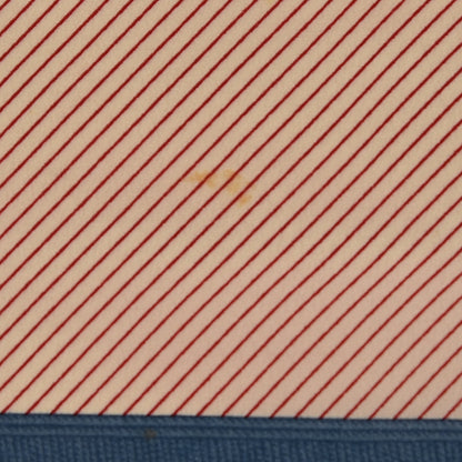 Chanel Silk Bow Stripe Print CC Square Scarf Beige 6 of 7