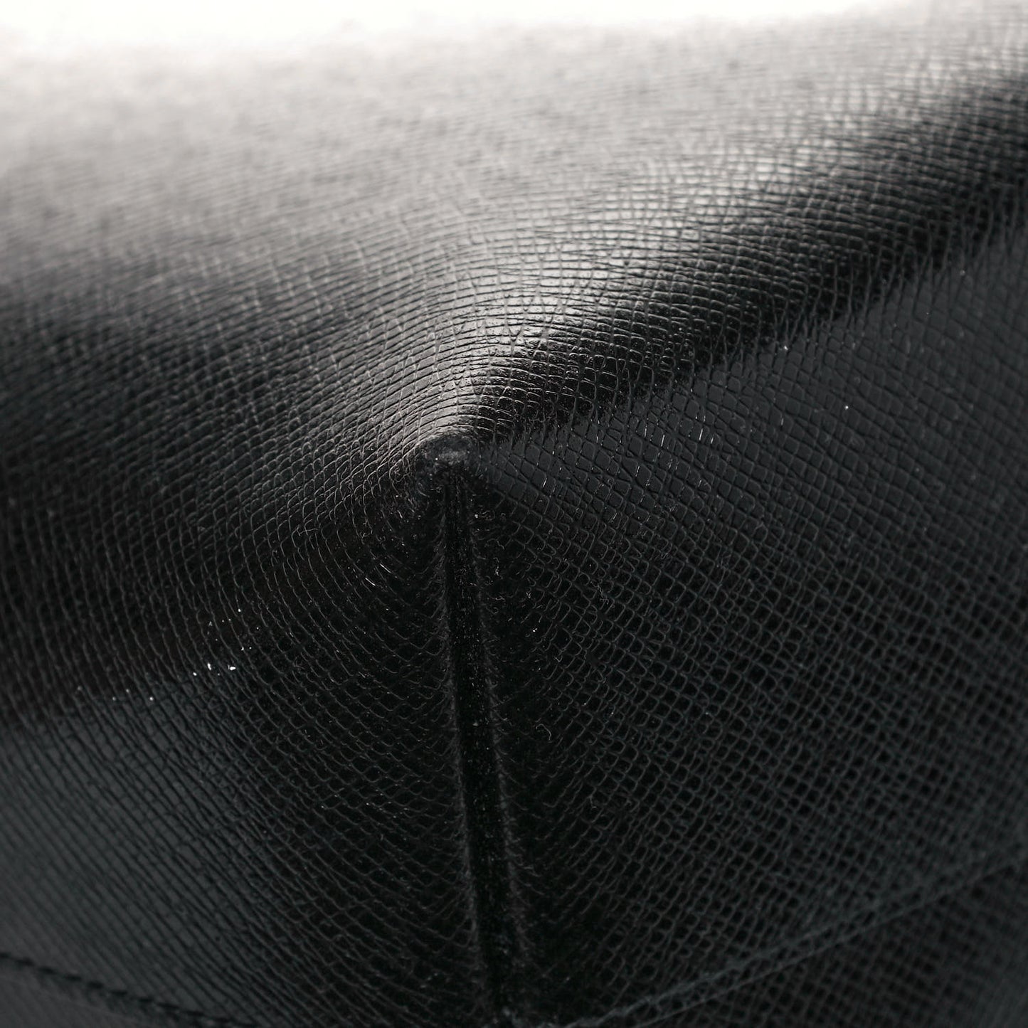 Calfskin Large Shopping Tote Black