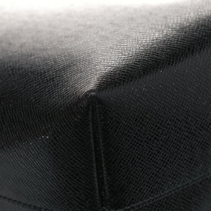 Saint Laurent Calfskin Large Shopping Tote Black 8 of 13