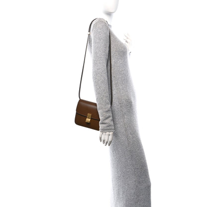 Celine Box Calfskin Teen Classic Box Flap Bag Camel 2 of 12