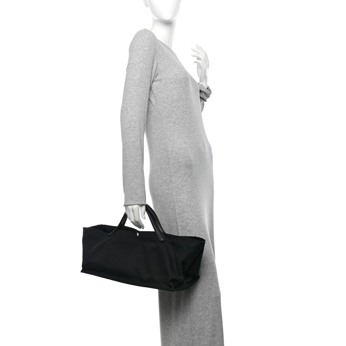 Cotton Twill East West Idaho Tote Black