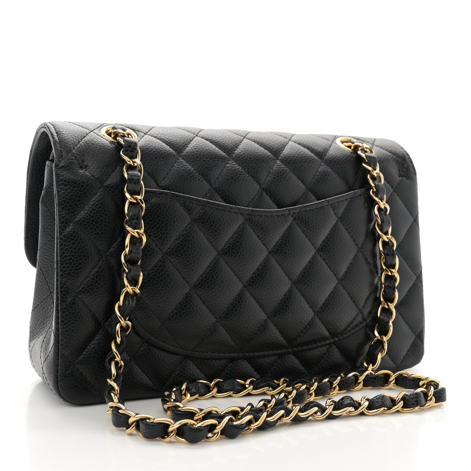 Chanel Caviar Quilted Small Double Flap Black 3 of 11