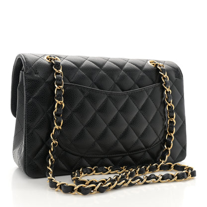 Chanel Caviar Quilted Small Double Flap Black 3 of 11