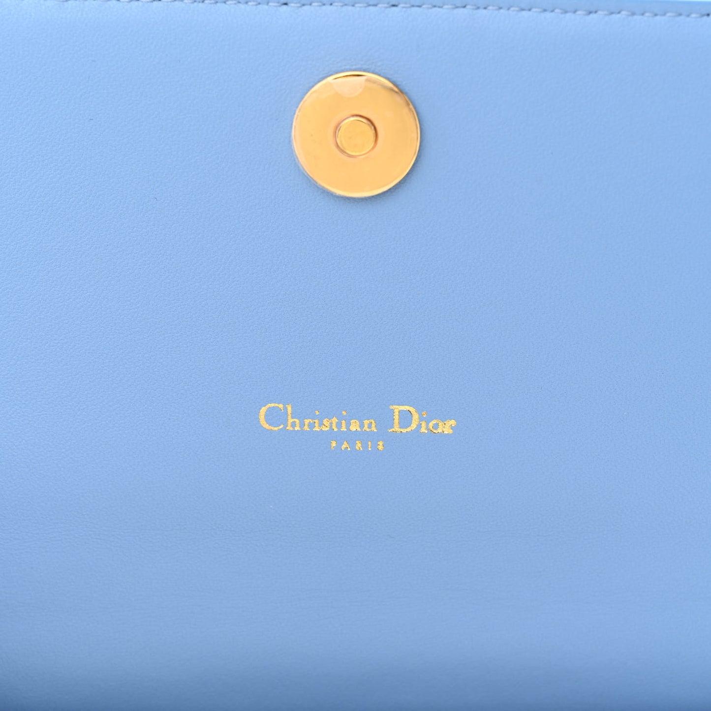Supple Calfskin Caro Belt Bag Cloud Blue