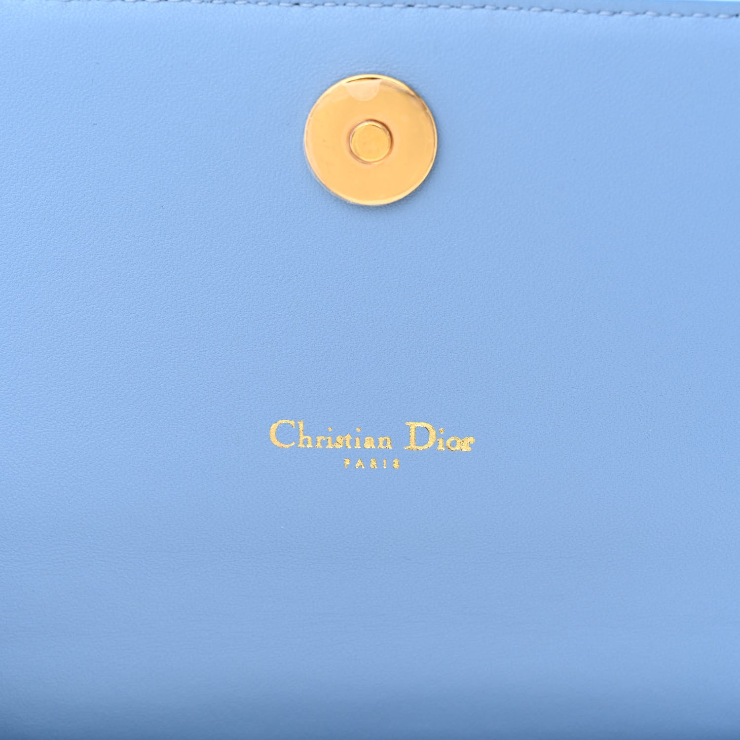 Christian Dior Supple Calfskin Caro Belt Bag Cloud Blue 6 of 11