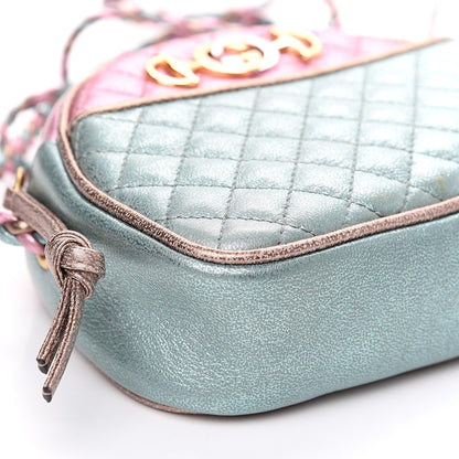 Gucci Laminated Nappa Trapuntata Mini Zumi Dome Shoulder Bag Rosa Lago Rame 7 of 9