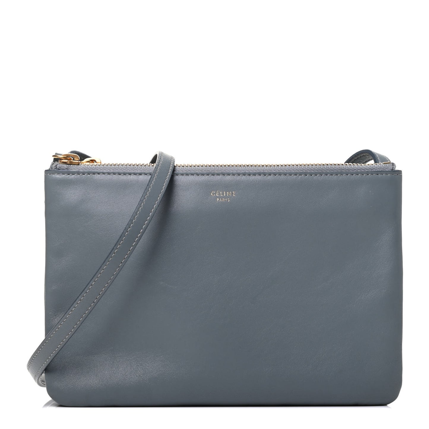 Lambskin Small Trio Crossbody Bag Storm