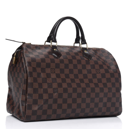 Louis Vuitton Damier Ebene Speedy 35 2 of 6