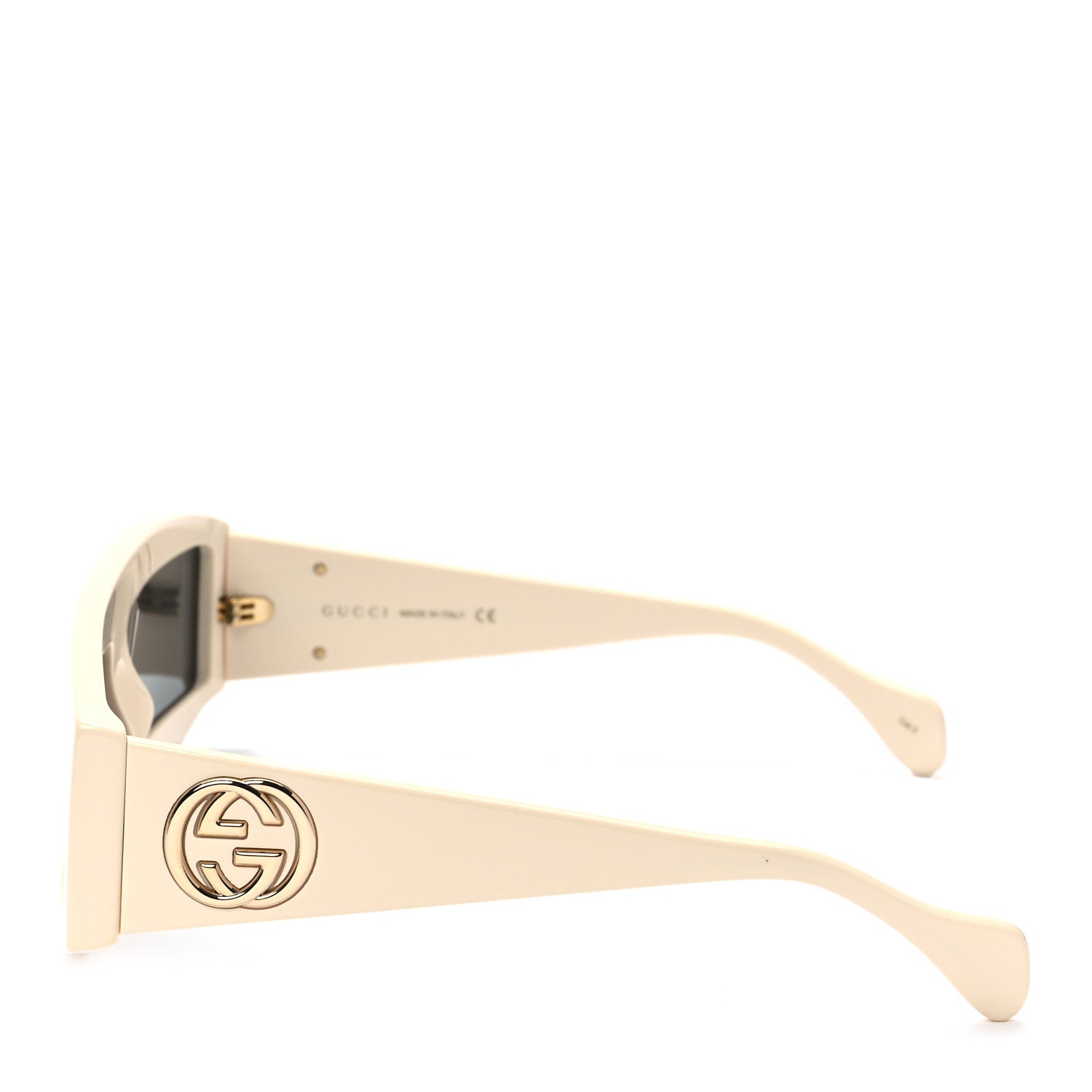 Gucci Acetate Shield Sunglasses GG0358S White 3 of 8