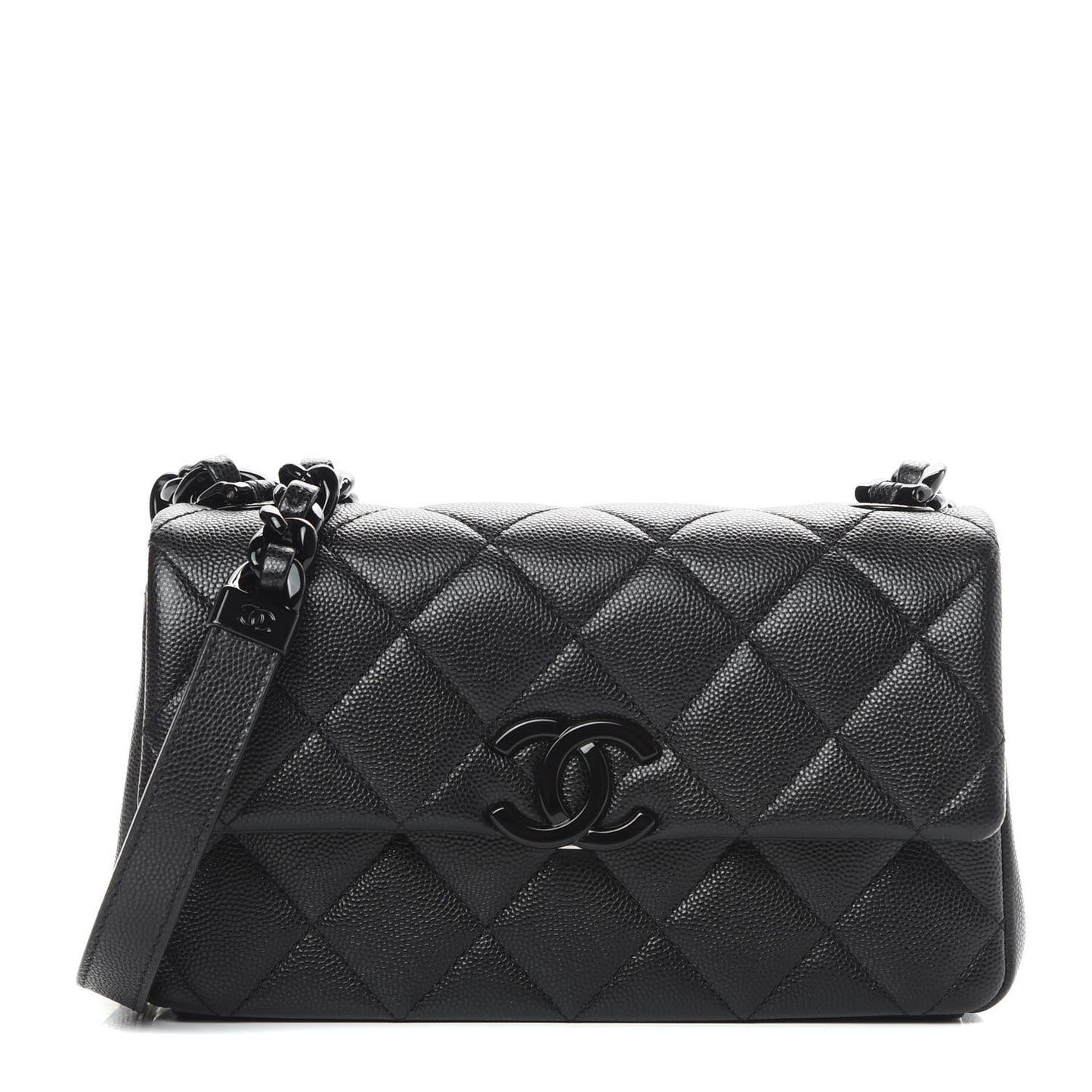 Caviar Quilted My Everything Small Flap Black