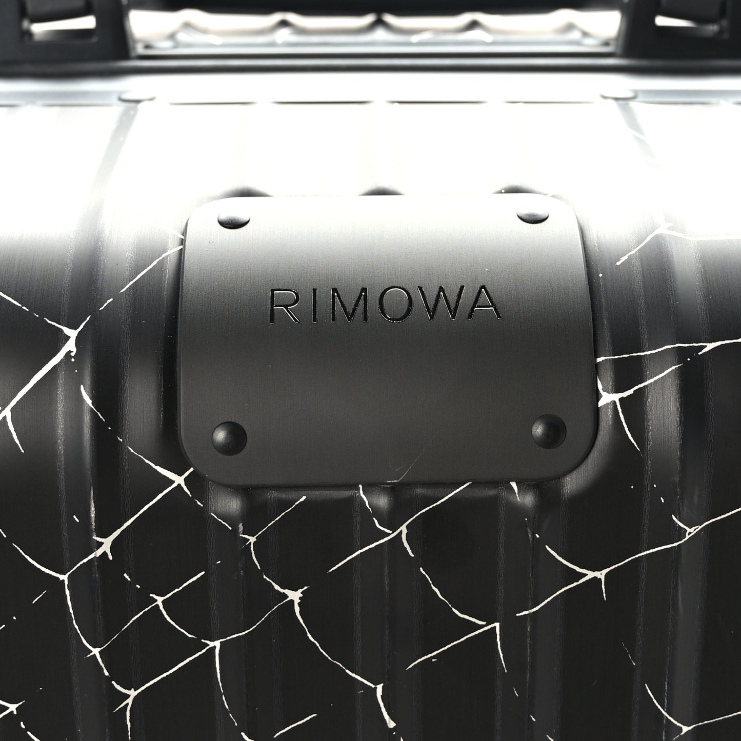 RIMOWA X SUPREME Aluminum Roll Away Carry On Luggage