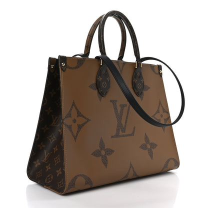 Louis Vuitton Reverse Monogram Giant Onthego MM 3 of 8