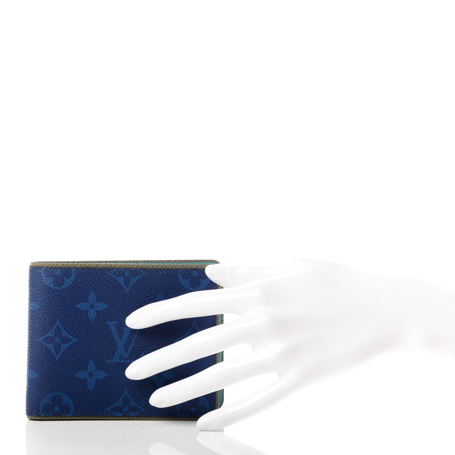 Monogram Outdoor Slender Wallet Pacific Blue