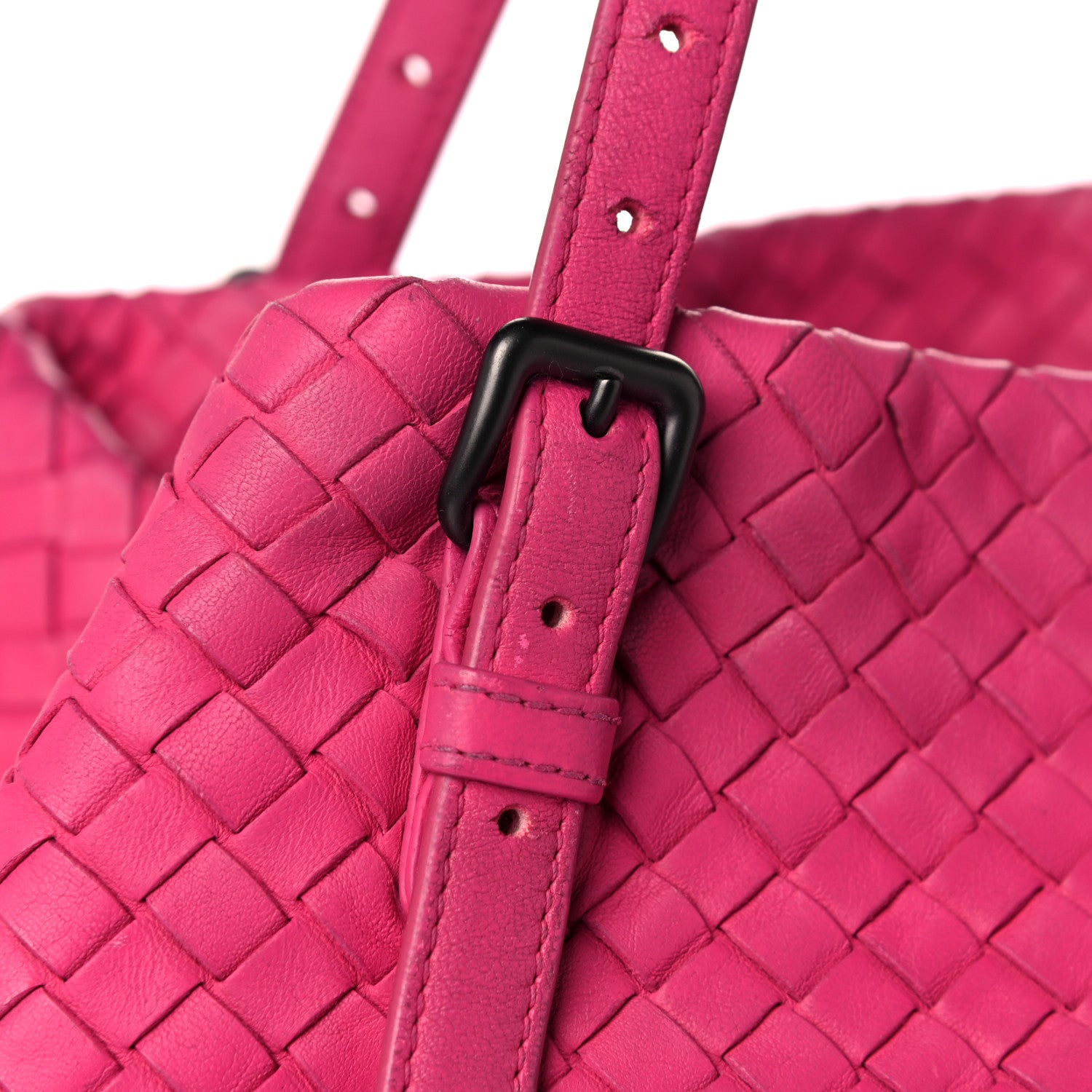 Bottega Veneta Nappa Intrecciato Large Seamless Tote Fuchsia 23 of 27
